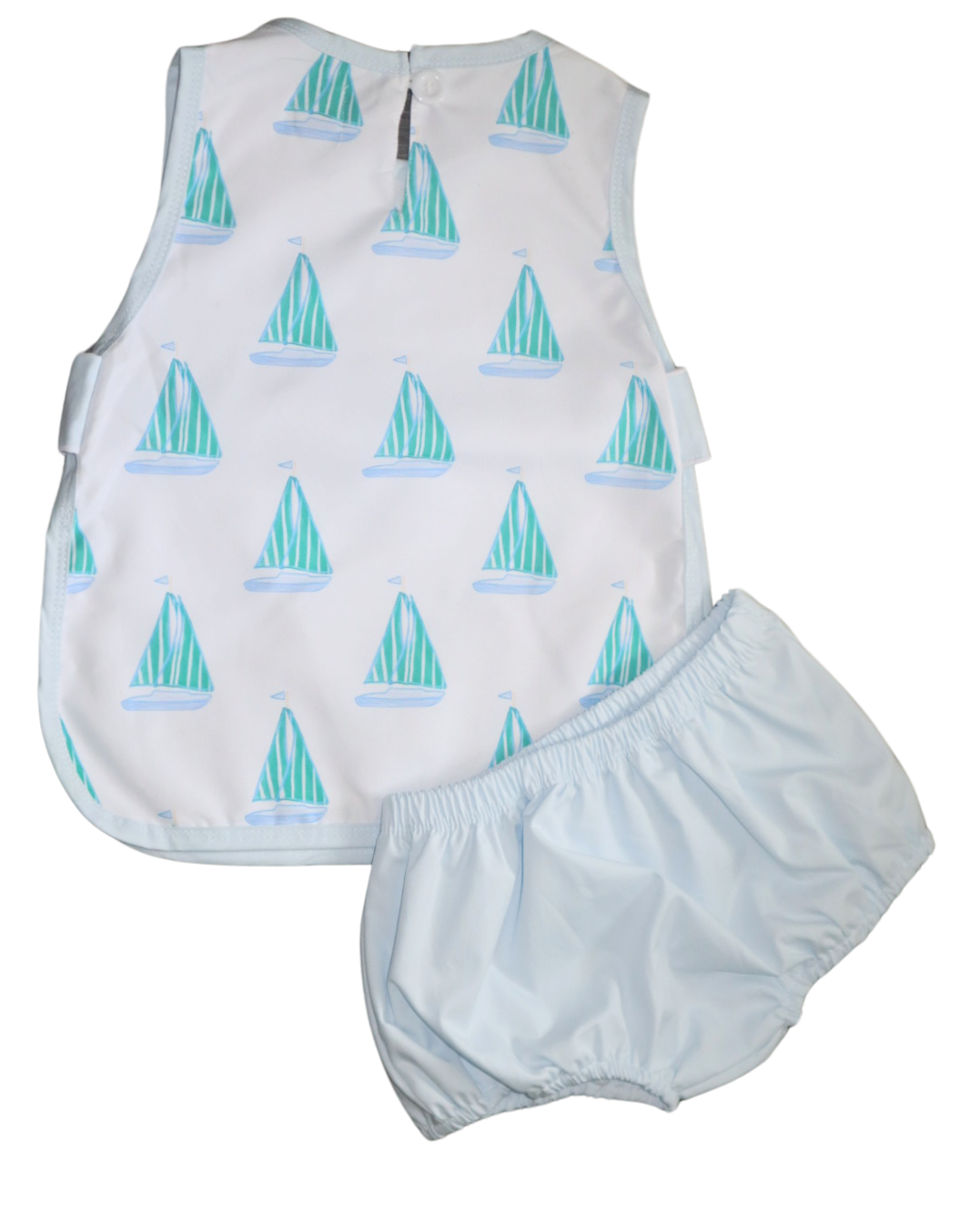 Sailboat Two- Piece Diaper Cover Set